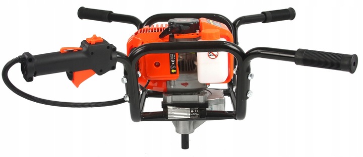 WIERTNICA GLEBOWA ŚWIDER SPALINOWY 2-OSOBOWY + 3 WIERTŁA 10/15/20CM + OLEJ