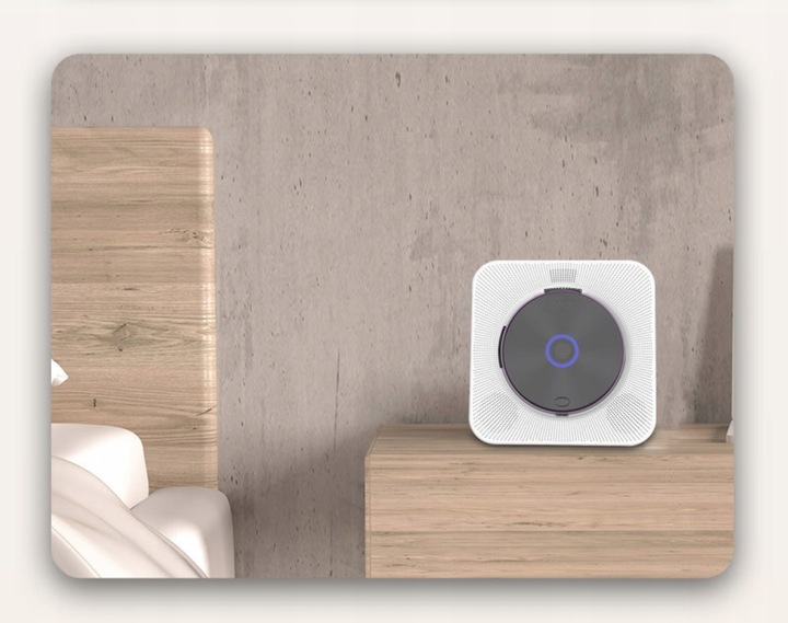 Wszechstronny odtwarzacz CD z Bluetoothem Wbudowane podwójne głośniki HiFi