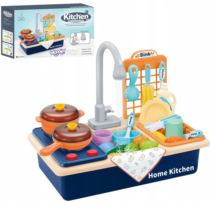 WOOPIE Zlewozmywak 2w1 Kuchnia dla Dzieci