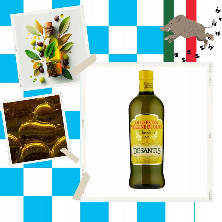 Oliwa z oliwek Włoska Desantis Extravergine Classico 1000ml