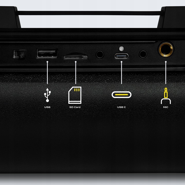 Głośnik przenośny OVERMAX SOUNDBEAT BOX BLACK