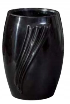 WAZON nagrobny FLAKON na cmentarz W2 czarny