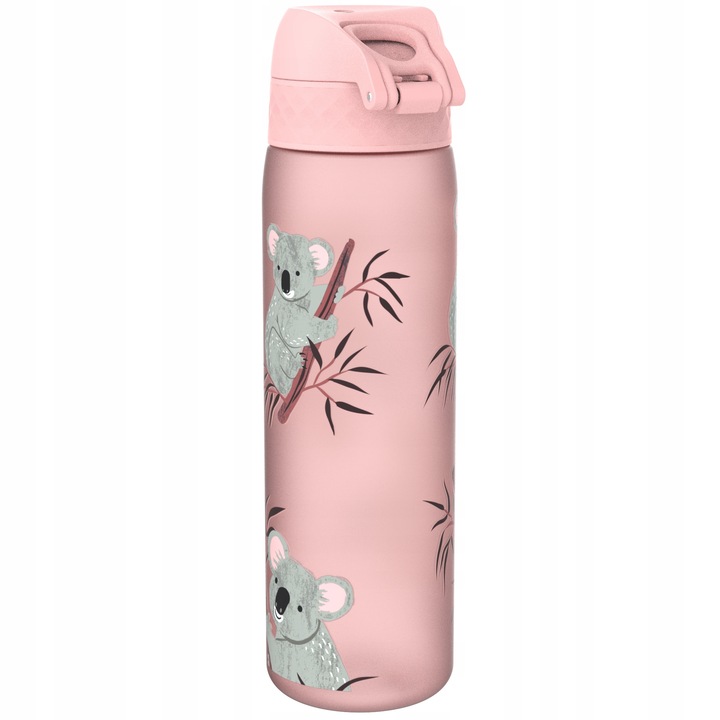 BIDON RÓŻOWY DZIECIĘCY MŁODZIEŻOWY SZKOŁA PRZEDSZKOLE MIŚ KOALA ION8 0,5 L