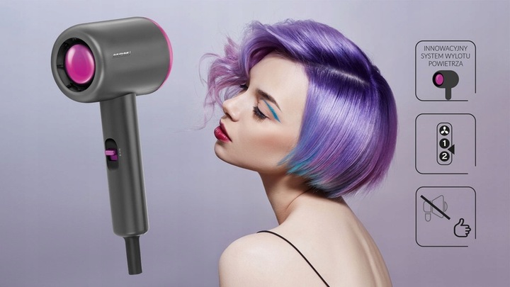 Suszarka do włosów MSW-20 Mała poręczna