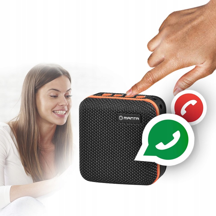 MANTA ZESTAW SMARTWATCH GŁOŚNIK BLUETOOTH SPK01GO