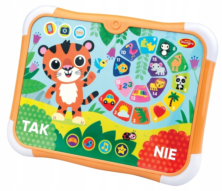 DUMEL Tablet Zagadki Tygryska 50164