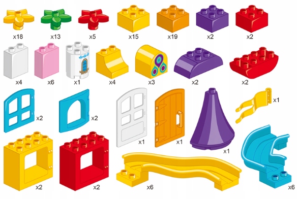 KLOCKI KONSTRUKCYJNE NAJLEPSZY PREZENT DLA 3 4 5 6 7 8 LATKA ZESTAW 209 EL.