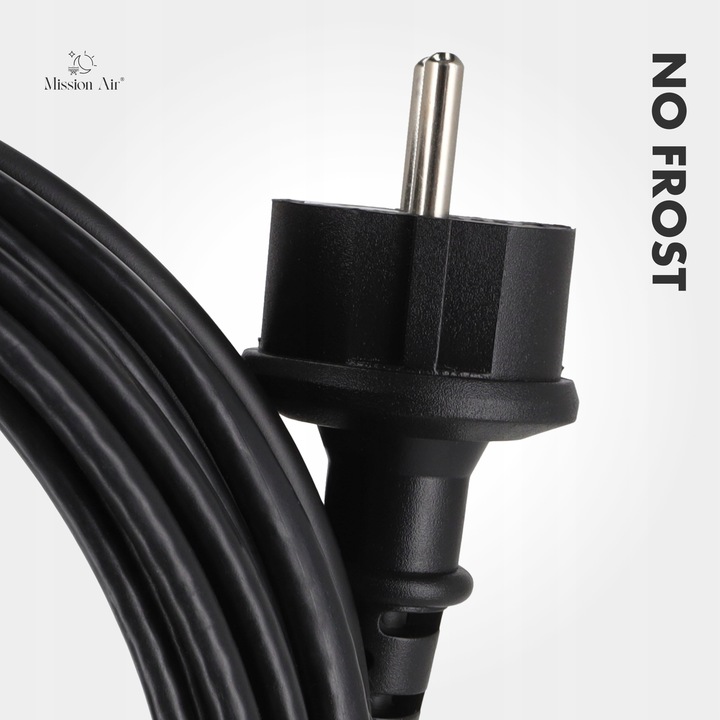 KABEL GRZEWCZY PRZEWÓD GRZEJNY Z TERMOSTATEM do rur rynny dachu 16W/m | 3M