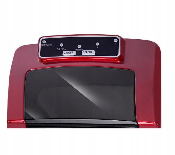 Kostkarka do lodu TCL ICE R9 15 kg/24h 2,2 litra Czerwona