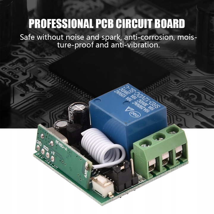 MODUŁ PRZEKAŹNIKA DC 12V ZDALNEGO STEROWANIA