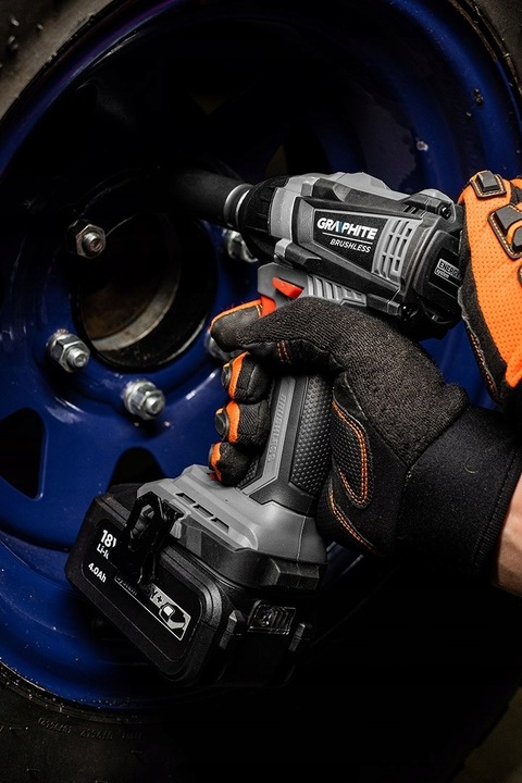 GRAPHITE KLUCZ UDAROWY BEZSZCZOTKOWY 300Nm 18V bez akum. 3 biegowy 58G028