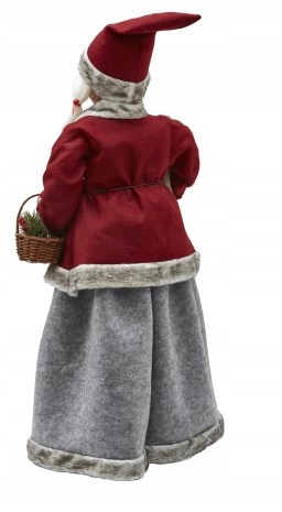Pani Mikołajowa Mikołaj Figura Świąteczna duża 81 cm