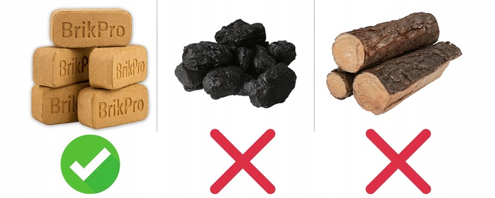 Brykiet drzewny BrikPro 6h do kominka grilla pieca 100% naturalne 20,16 kg