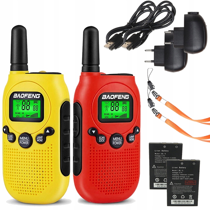Baofeng BF-T6 Panda Krótkofalówka Walkie-talkie