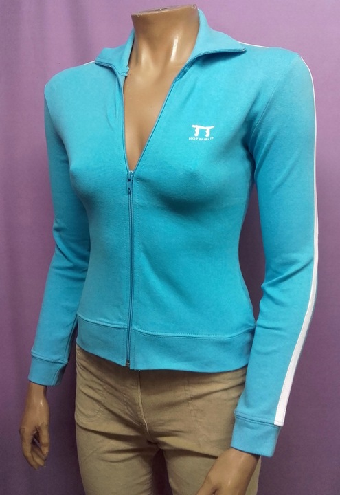 BLUZA DAMSKA CIENKA MŁODZIEŻOWA ROZPINANA M 38