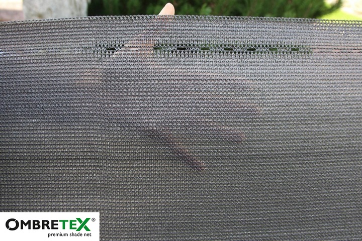 Siatka Cieniująca 1,5x25m Grafitowa 95% OSŁONA Płotu Ogrodzenia Balkonu UV