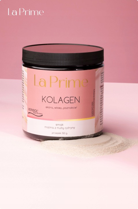 KOLAGEN COLLAGEN LA PRIME W PROSZKU Wołowy Do Picia Skóra Włosy Paznokcie