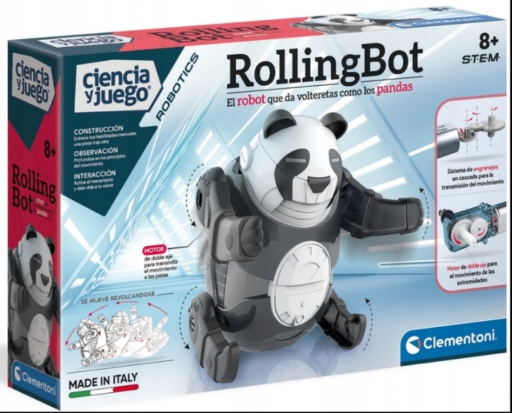 Clementoni Robot Rolling Bot 50684 ZB-129753