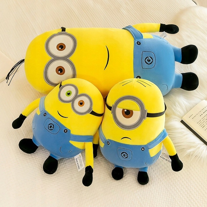 MINIONKI MASKOTKA MINION PLUSZOWY MINIONEK STUART 25 CM