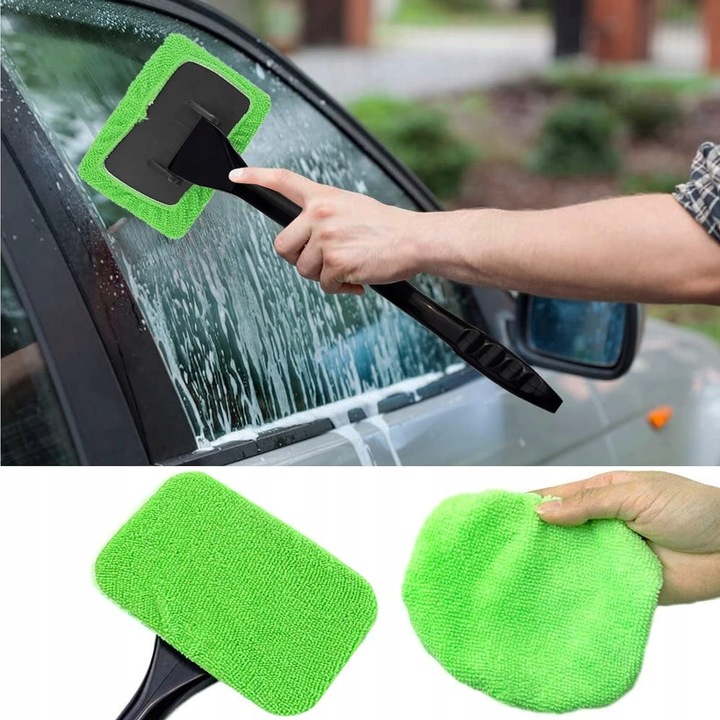 SMART GLASS CLEANER - UNIWERSALNA MYJKA Z MIKROFIBRĄ DO SZYB AUTA DO PARY