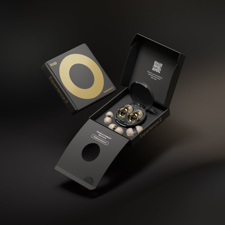 Zatyczki Stoppery Wkładki do Uszu LOOP Earplugs | EXPERIENCE 2.0 Gold