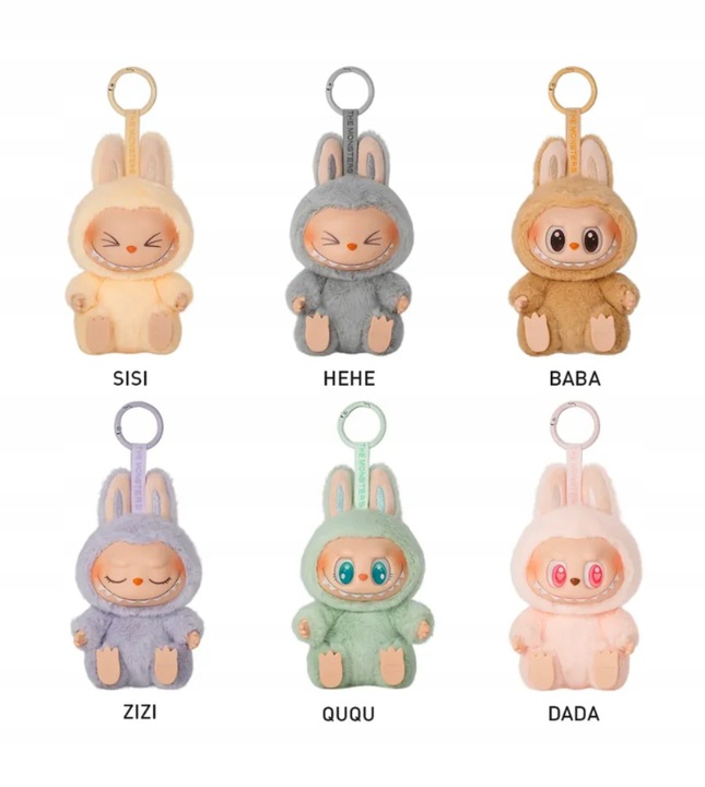 ORYGINALNE Laleczki Pop Mart Labubu The Monsters Have a Seat Vinyl Plush