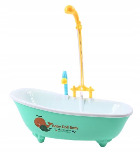 DUŻA WANNA dla lalek PRYSZNIC