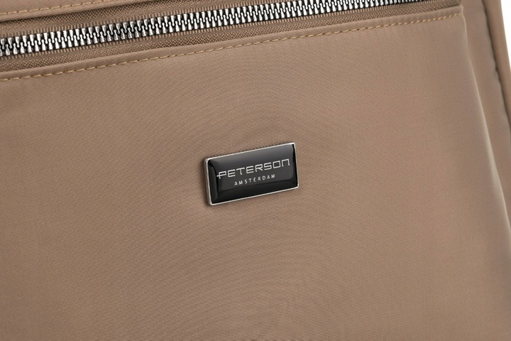 Torebka Peterson duża pojemna funkcjonalna na ramię shopper bag torba