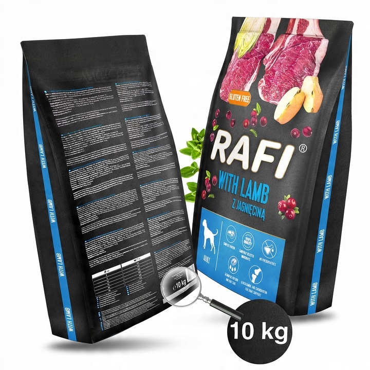 Rafi karma sucha jagnięcina 10 kg