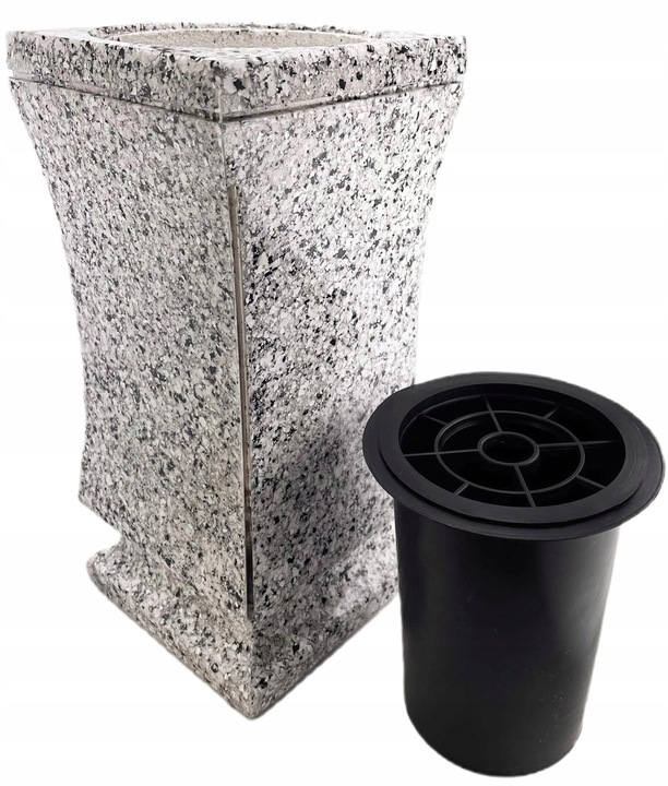 WAZON NAGROBNY - WAZON NA NAGROBEK WAZON NAGROBKOWY + WKŁAD Z KRATKĄ