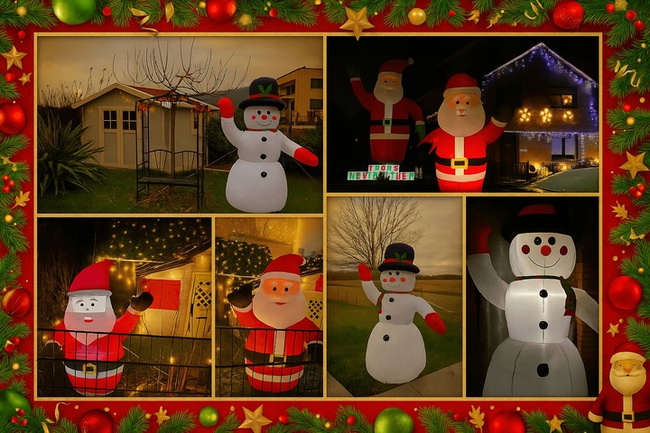 Dekoracja świąteczna, prezenty, 180 LED, do domu i ogrodu