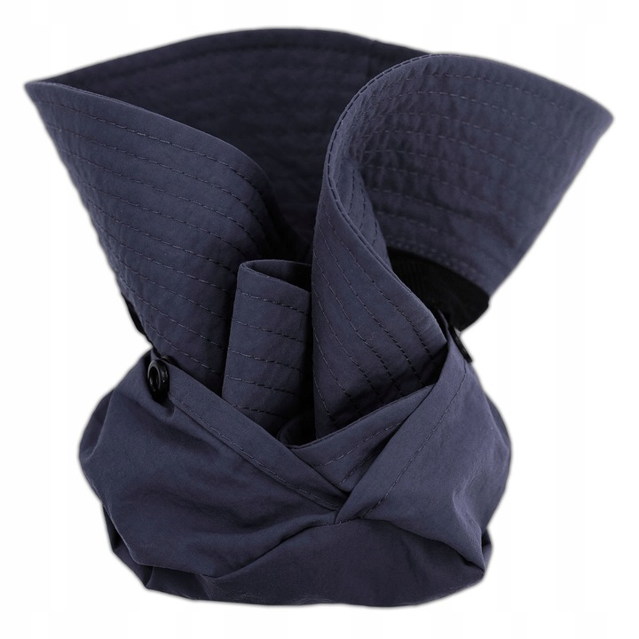 KAPELUSZ Wędkarski z SIATKĄ Wodoodporny Składany Rybacki GRANAT Pako Jeans