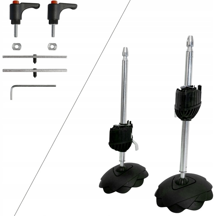 Regulowane nóżki Prime Line Telesteps 9190-209