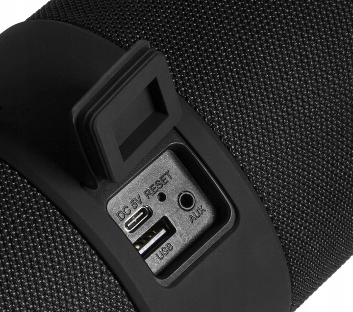 Przenośny Głośnik Bluetooth 4,2 Music Man BT-X56 Czarny LED USB MIKROFON