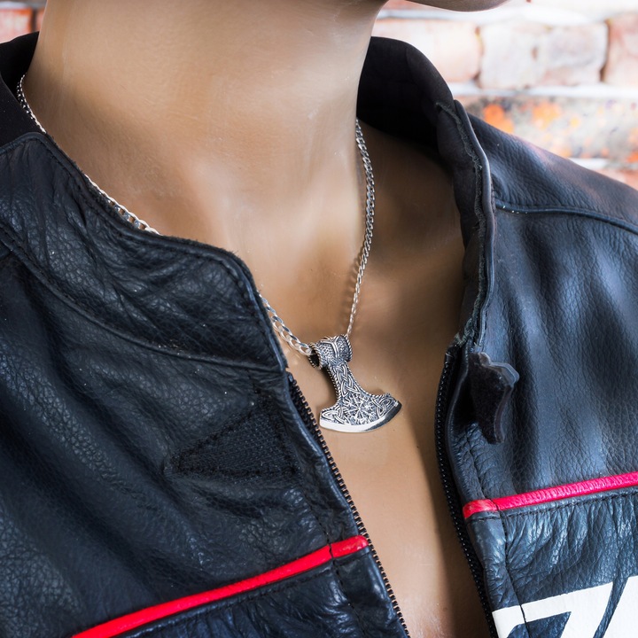 Zawieszka srebro pr. 925 Kultowy Wisiorek Wikingów Topór Nordycki dla Niego