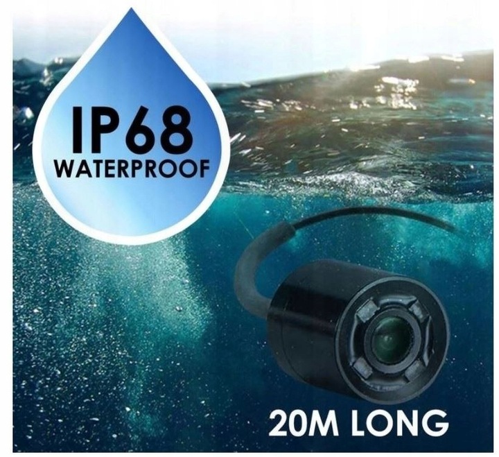 KAMERA WĘDKARSKA PODWODNA 180PR LUCKY 20m /+8GB