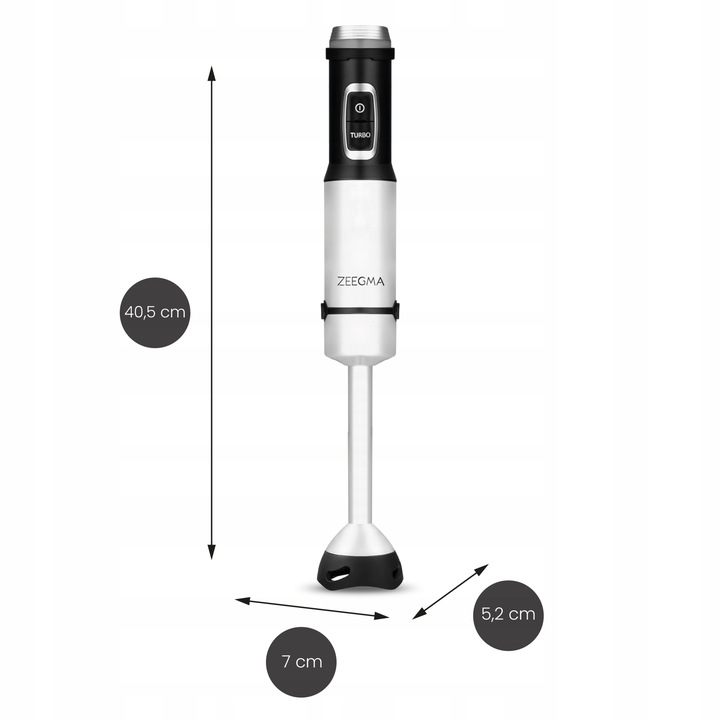 BLENDER RĘCZNY WIELOFUNKCYJNY 5w1 MIKSER Praktyczny pomysł na PREZENT