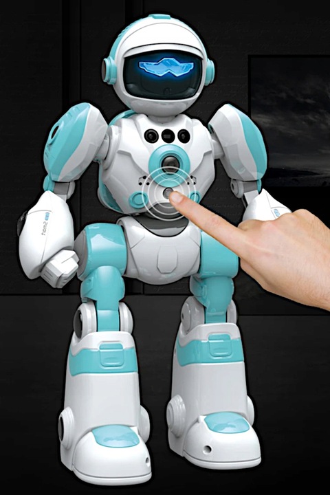 ROBOT INTERAKTYWNY ZDALNIE STEROWANY GESTEM PILOTEM RC PROGRAMOWANY PREZENT