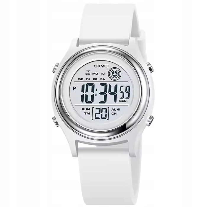 Zegarek damski elektroniczny pasek czytelna tarcza wiele funkcji