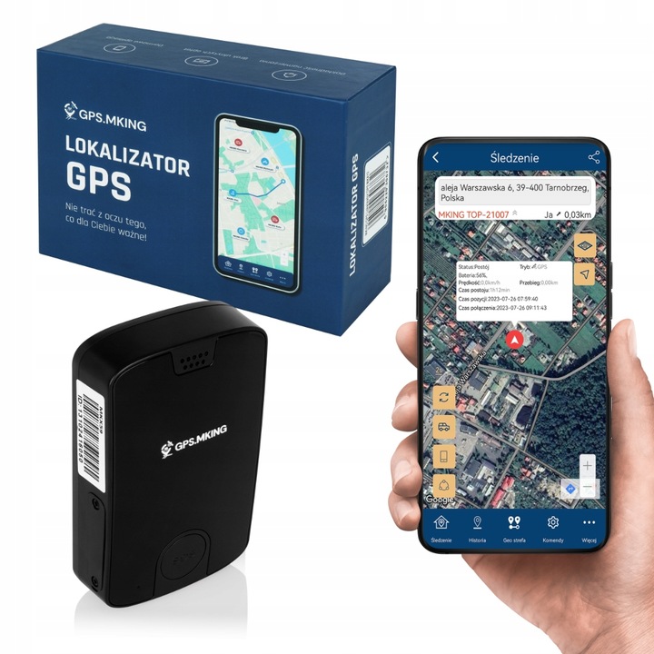 Lokalizator GPS 70 DNI 2G+4G BEZ ABONAMENTU MAGNES ŚLEDZENIE PODSŁUCH MKX59