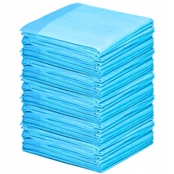 100 szt Podkłady chłonne higieniczne 60x60 maty do nauki higieny dla psa