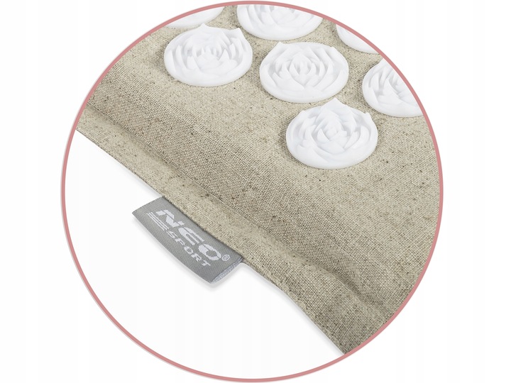 MATA DO AKUPRESURY Z KOLCAMI + PODUSZKA + TORBA