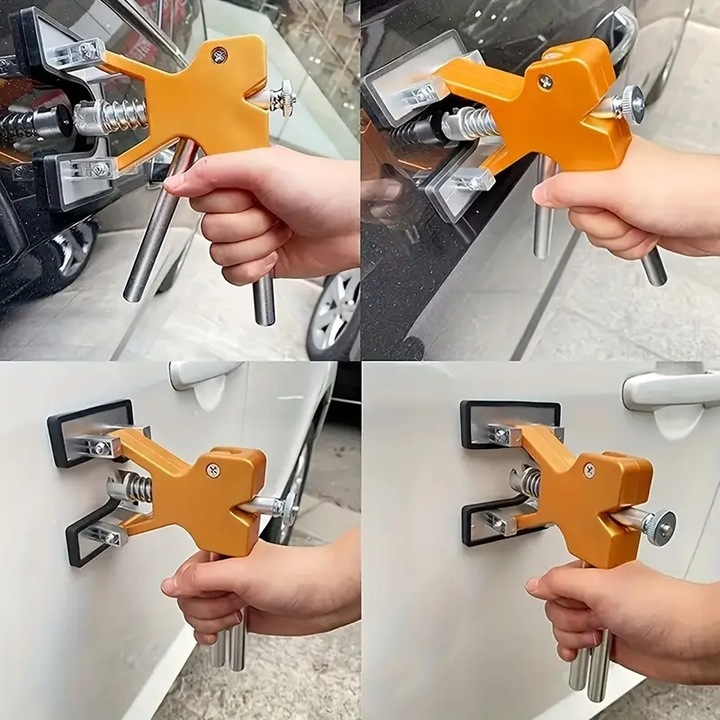 ZESTAW DO WYCIĄGANIA USUWANIA WGNIECEŃ W KAROSERII PULLER + 18 GRZYBKÓW