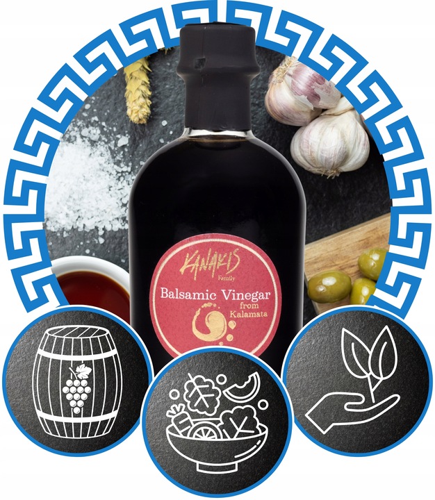 Ocet Balsamiczny 100% GRECKI naturalny aceto balsamico - Kanakis Family