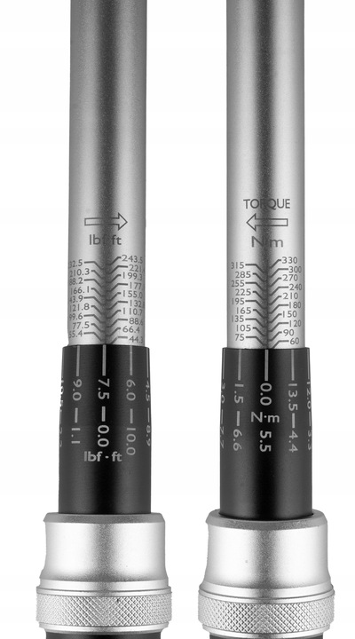 KLUCZ DYNAMOMETRYCZNY Z BLOKADĄ CERTYFIKAT KALIBRACJI ETUI 60-330NM 1/2"JCB