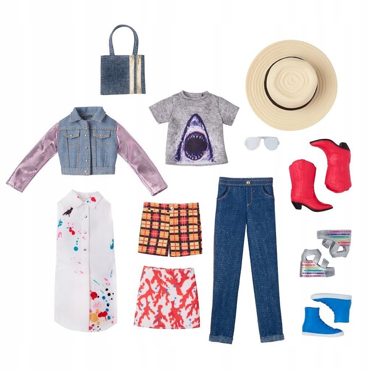 LALKA + AKCESORIA CREATABLE WORLD STWÓRZ LALKĘ od MATTEL GGT68