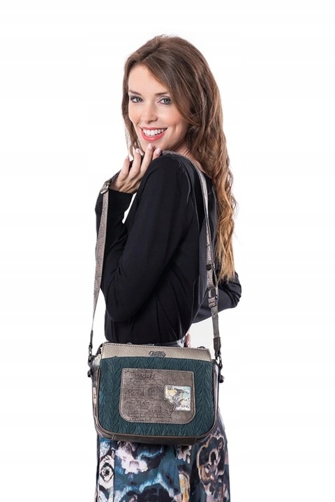 A151 torebka Anekke Real listonoszka na szerokim regulowanym pasku