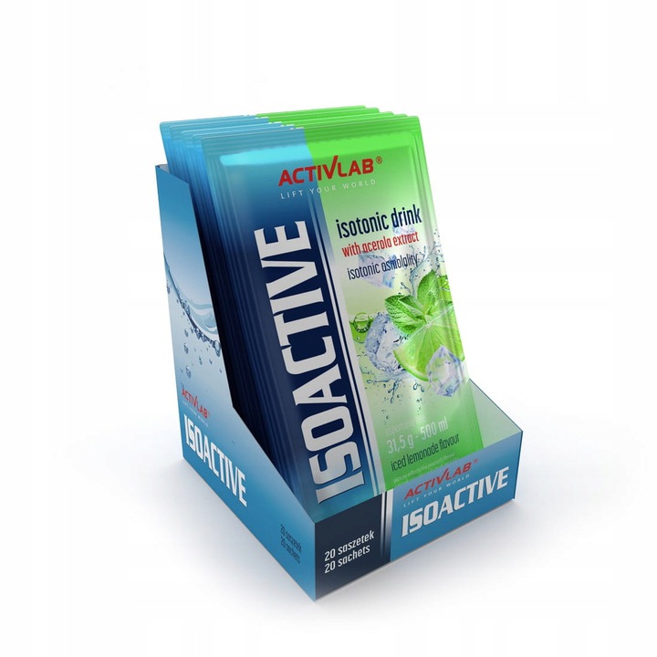 ACTIVLAB ISO ACTIVE 20x 31,5g IZOTONIK LEMONIADA x2