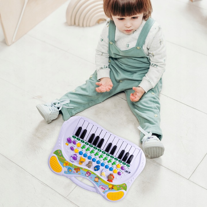 ORGANY PIANINKO ORGANKI DLA DZIECI EDUKACYJNE FARMA ODGŁOSY ZWIERZĄT