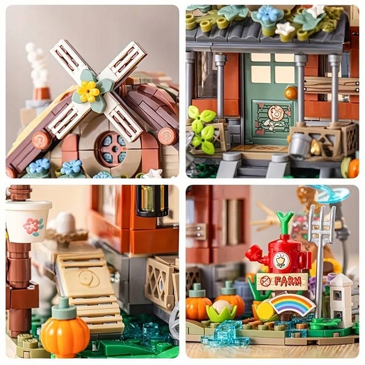 FARMA KLOCKI KONSTRUKCYJNE 899 EL DOMEK NA WSI